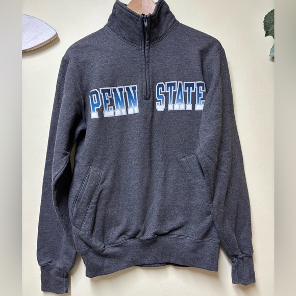 Champion Other - Penn State Men’s Champion Charcoal Grey Quarter Zip Sweatshirt - Small